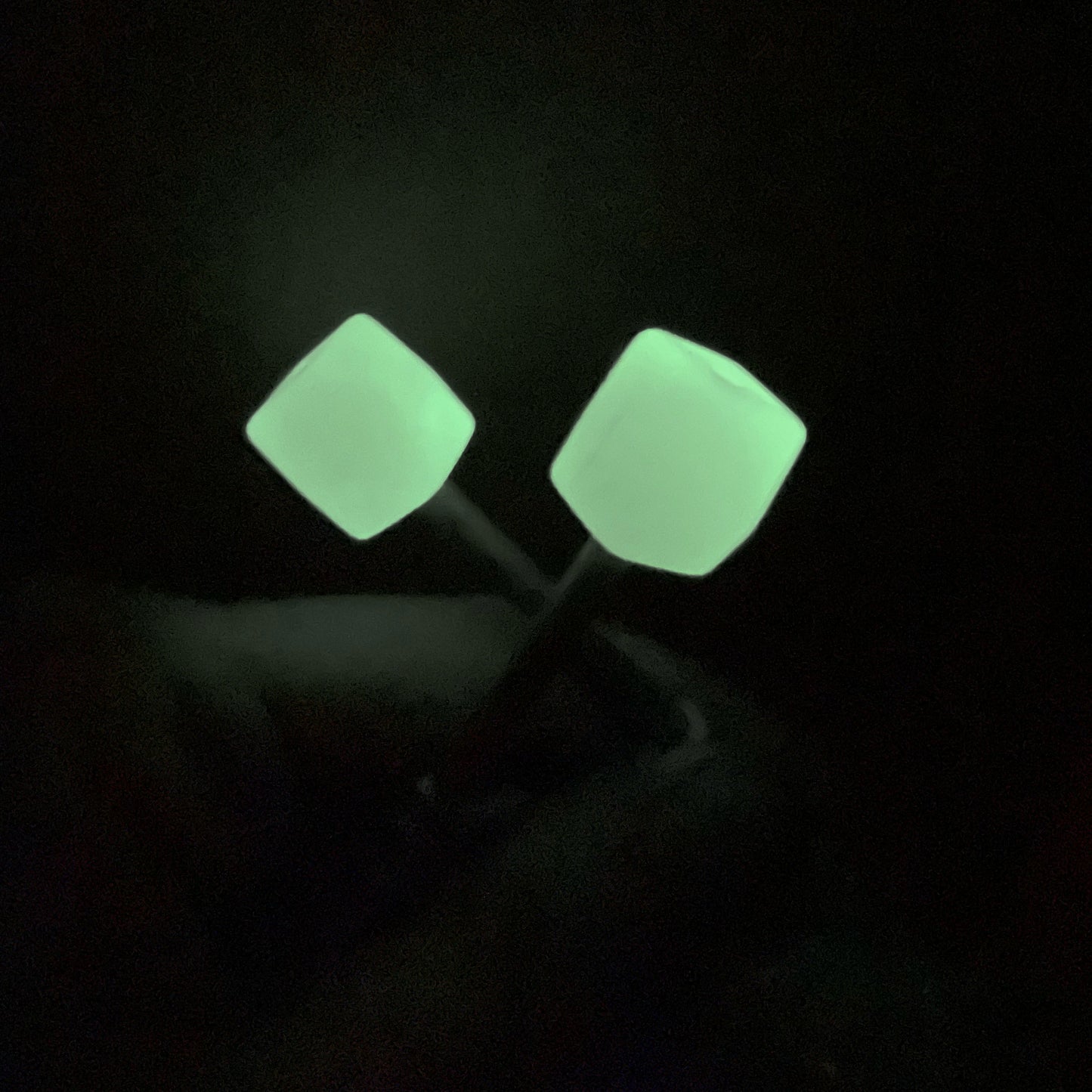 Neon Glow-in-the-Dark Hexagon Stitch Stoppers