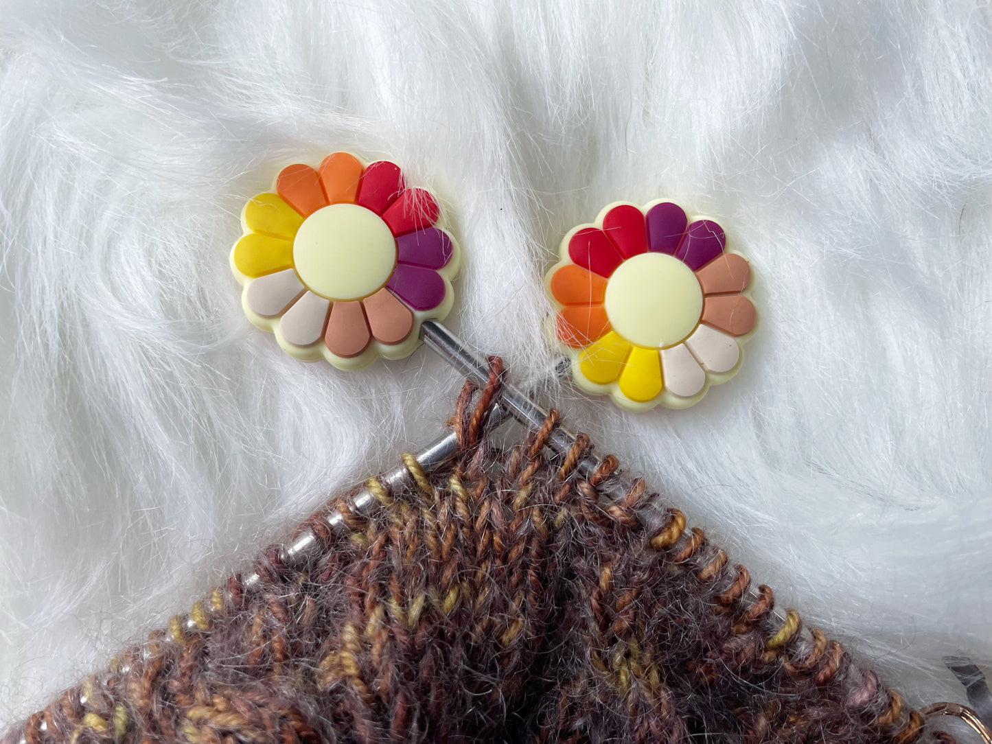 Autumn Sunflower Stitch Stoppers