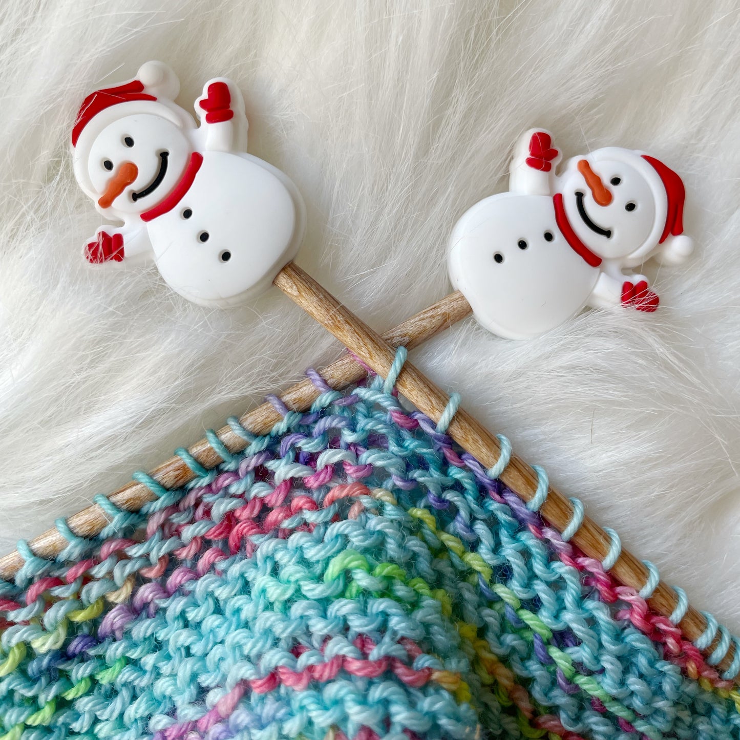 Snowmen Stitch Stoppers