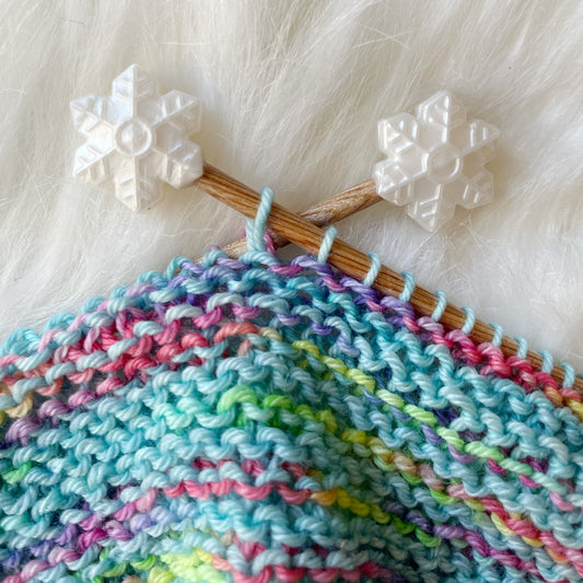 Snowflakes Stitch Stoppers