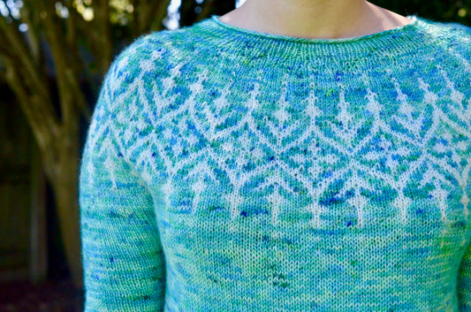 FO: Gardengate Sweater
