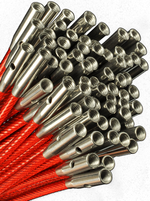 Chiaogoo TWIST Red Cable Small [S]