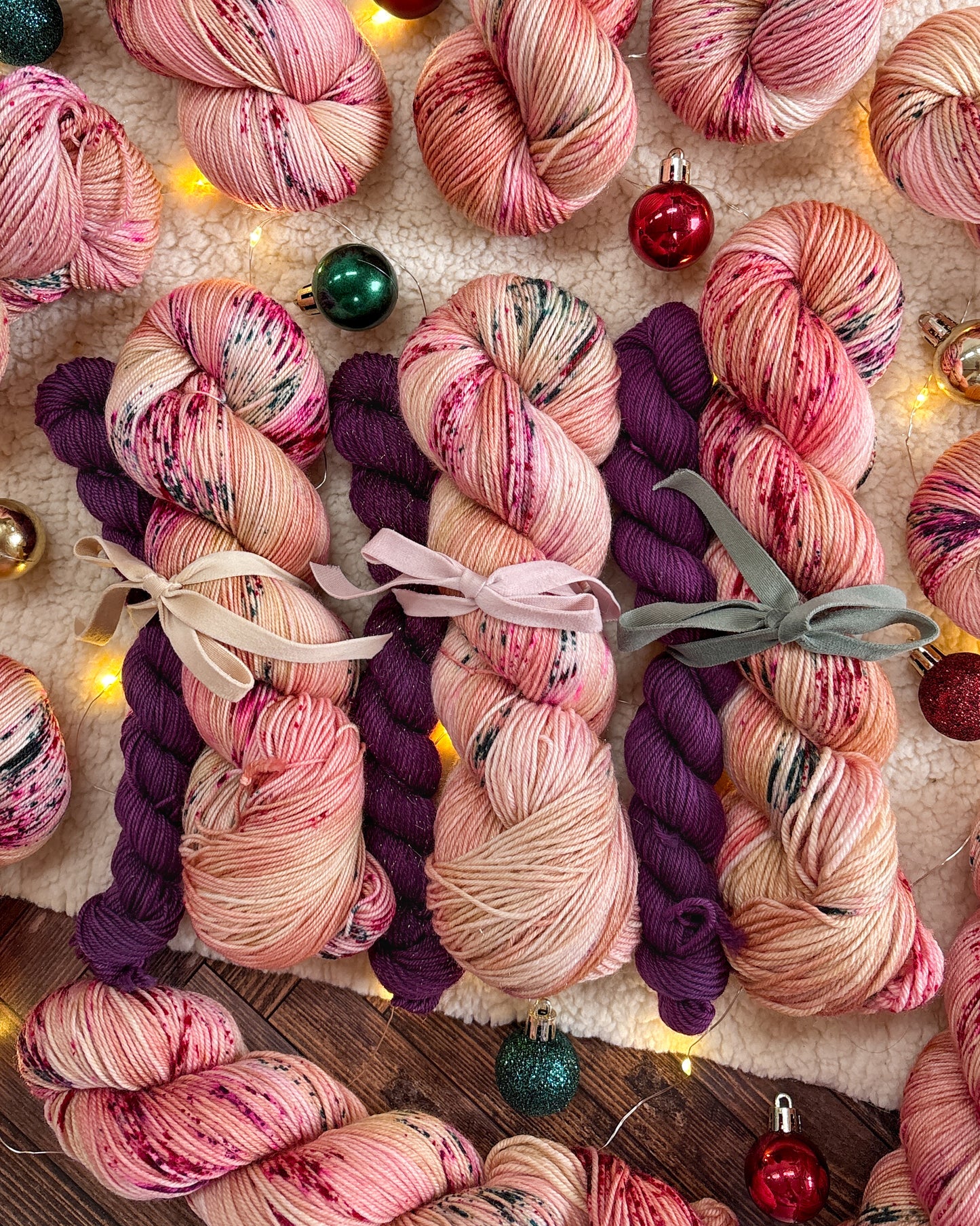 Peppermint Twist Sock Set