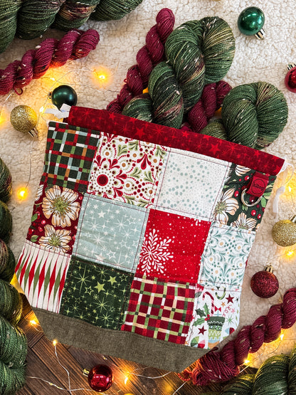 Holiday 2025 Sock Set + k2tog Project Bag