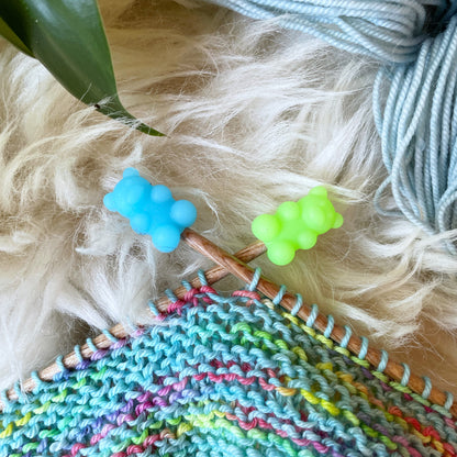Neon Bear Stitch Stoppers