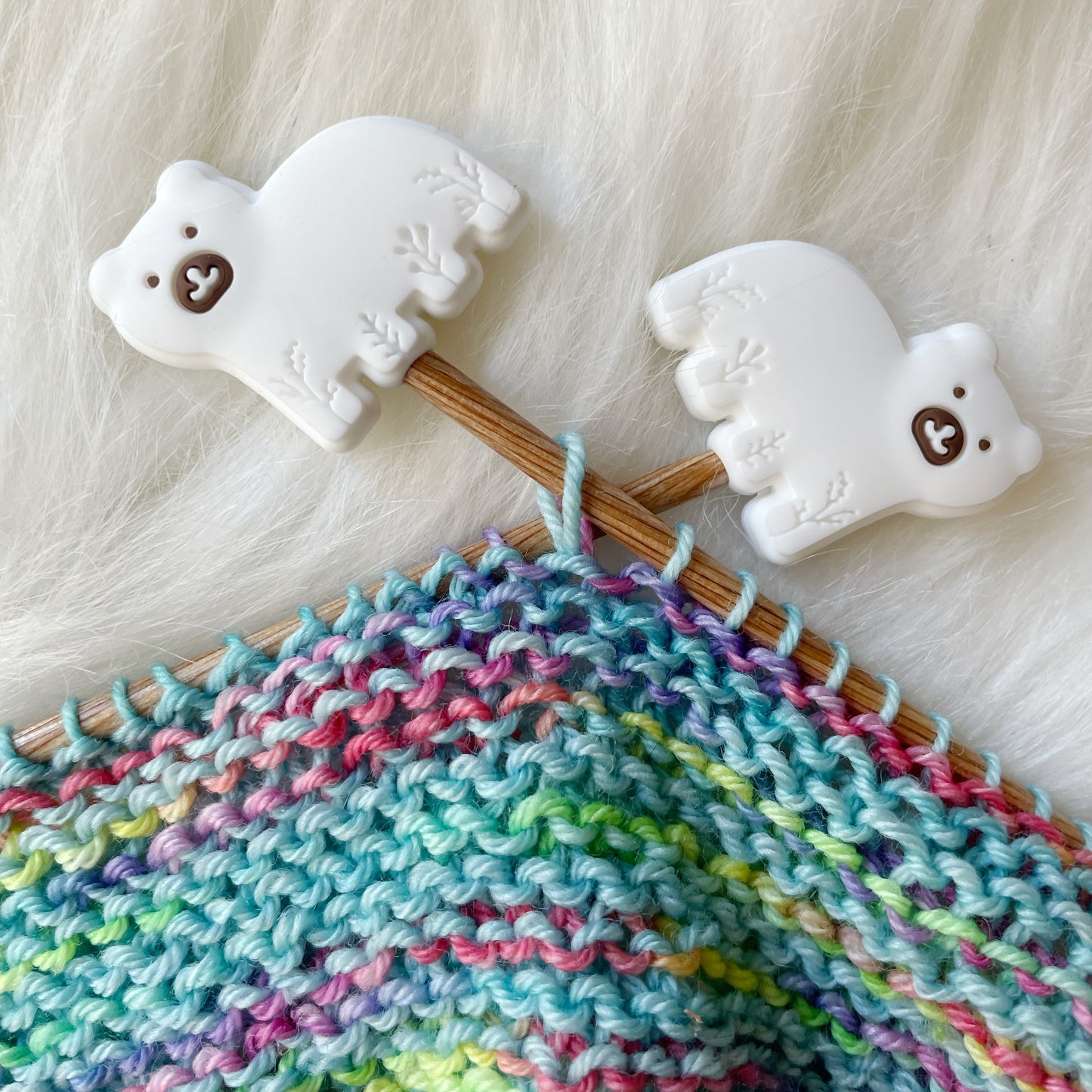 Polar Bear Stitch Stoppers