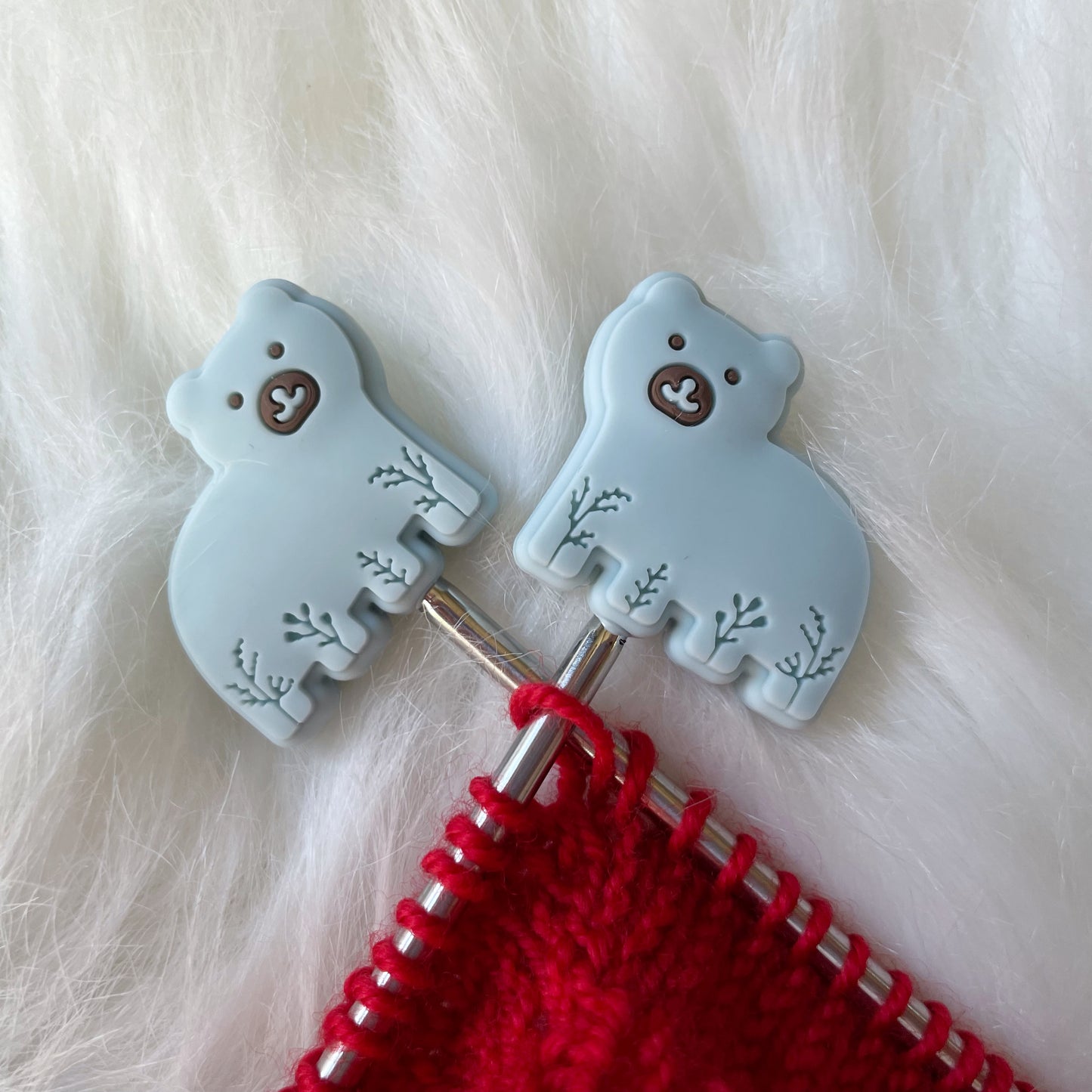 Polar Bear Stitch Stoppers