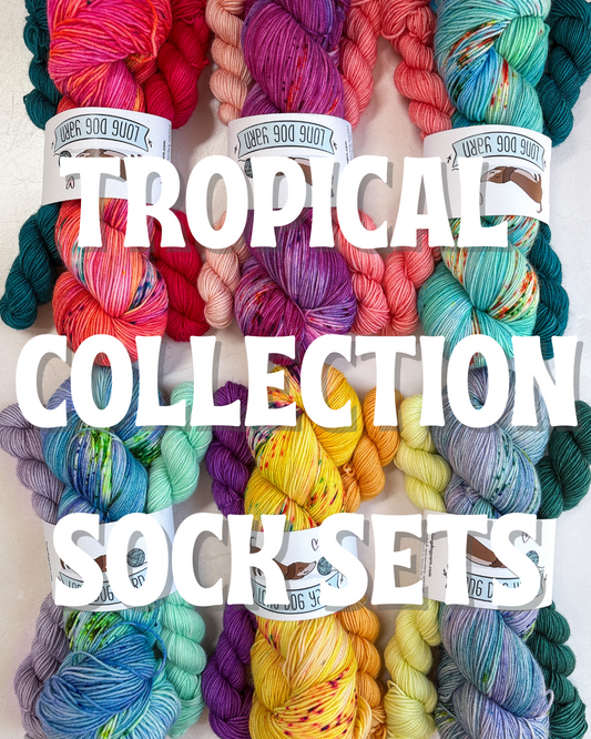 Tropical Collection Sock Sets - PREORDER 10-12 WEEK TURNAROUND
