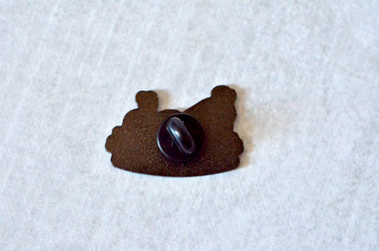 Long Dog Yarn Logo Pin