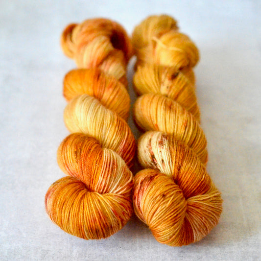 Pumpkin Patch [mohair sock]