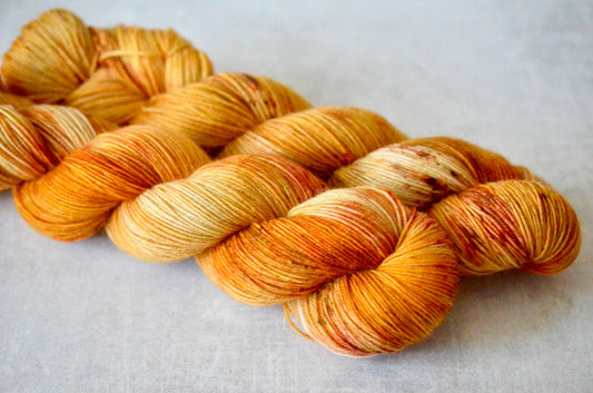 Pumpkin Patch [mohair sock]