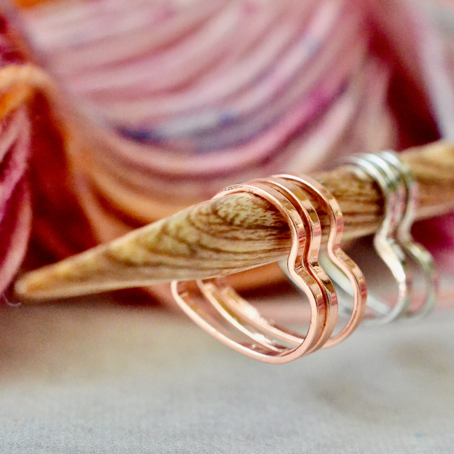 Heart Stitch Marker Set