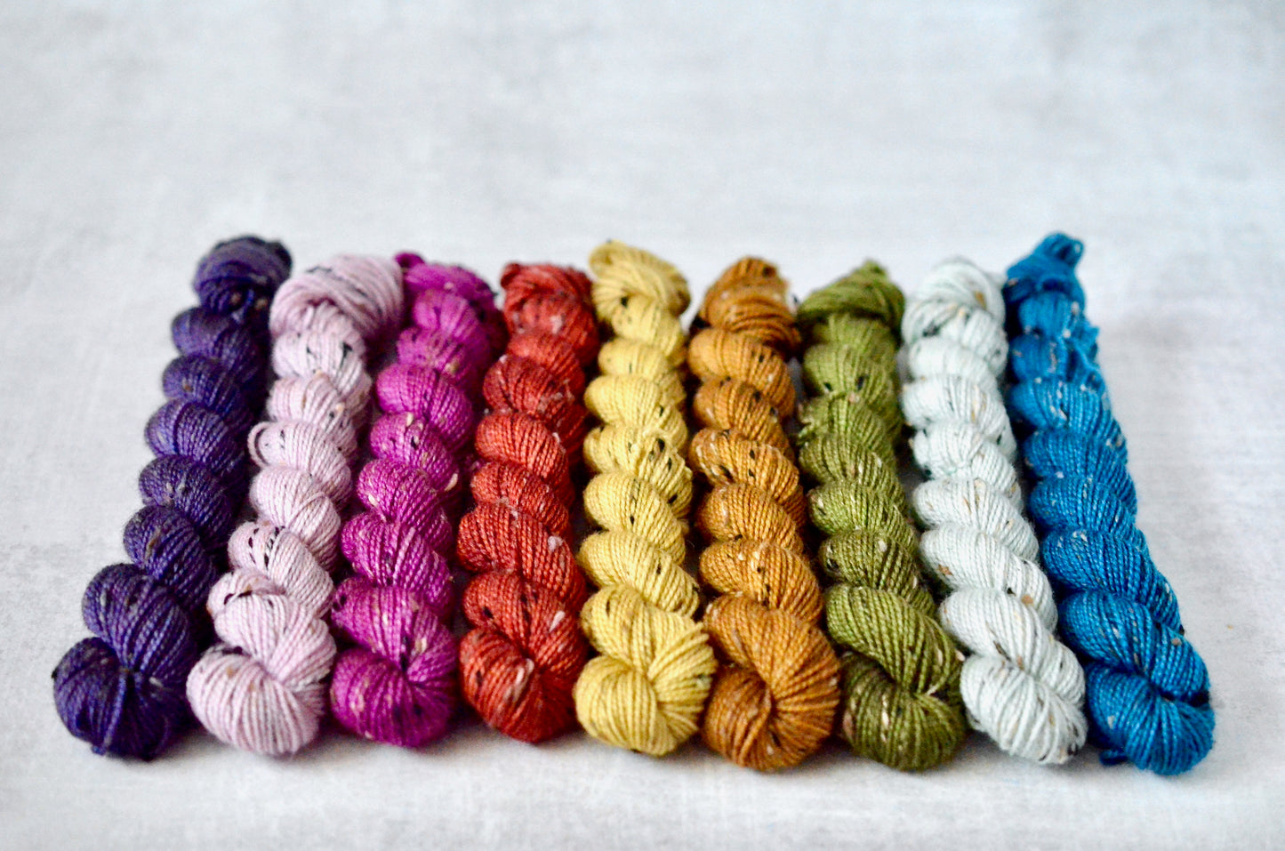 Fall 2020 Semisolids Mini Skeins [tweed sock]