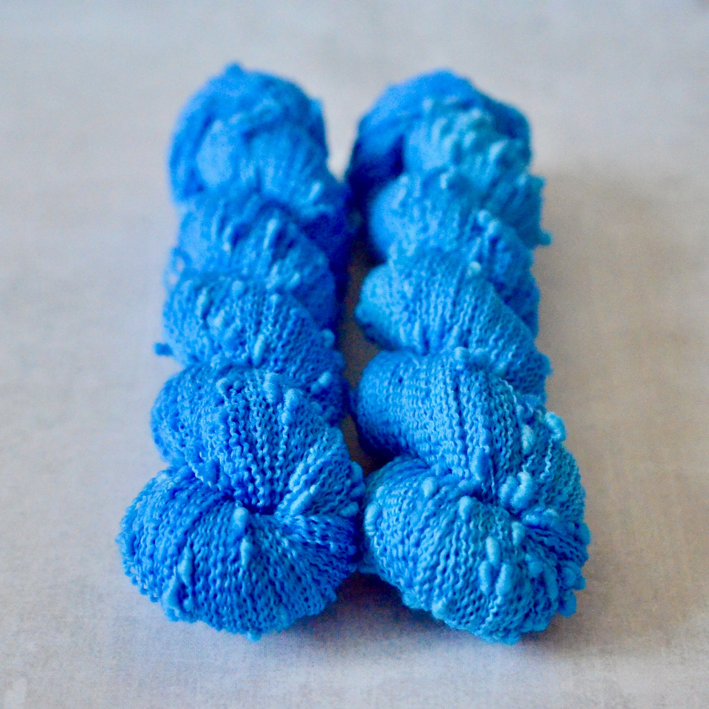 So Self Azure [slub sock]