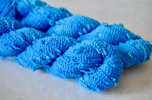 So Self Azure [slub sock]
