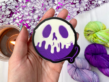 Villainous Poison Yarn Sticker