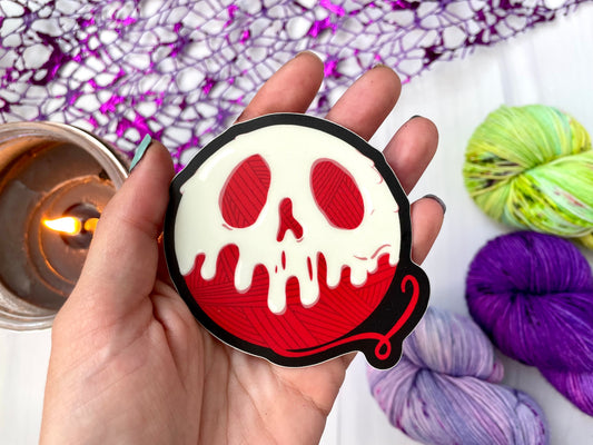 Villainous Poison Yarn Sticker