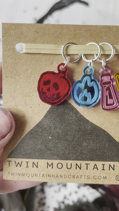 Villainous Stitch Marker Set